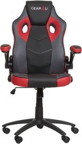 Gear4U Gambit Pro gaming stoel - gamestoel / game stoel / bureaustoel - zwart / rood