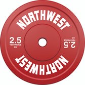 Northwest Olympische Techniek Halterschijf | 2.5 KG