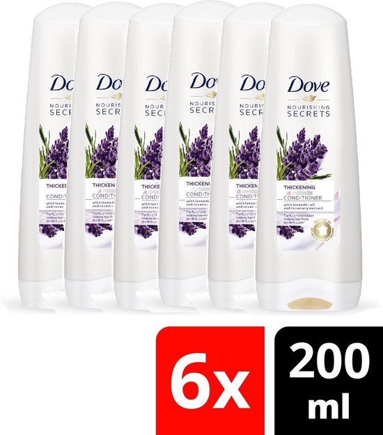 Dove Thickening Conditioner - 6 x 200 ml - Voordeelverpakking