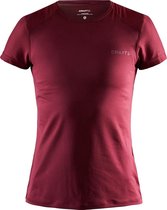 Craft Adv Essence S/S Slim Tee Sportshirt Dames - Maat L