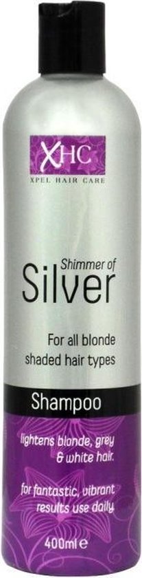 XHC Silver Shampoo voor Alle Blond- & Grijstinten, 400 ml | bol.com