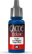 Vallejo 72021 Game Color - Magic Blue - Acryl - 18ml Verf flesje
