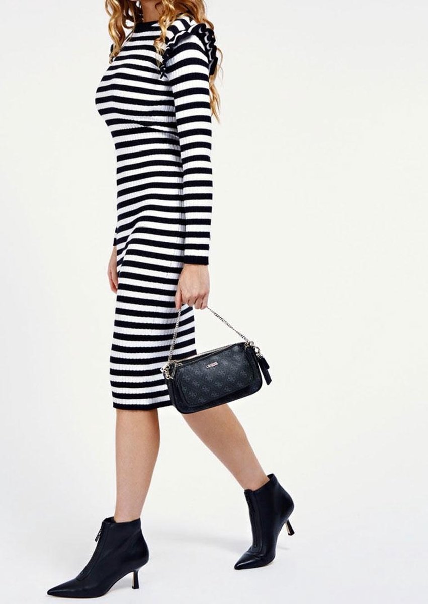 Guess Crossbodytas Arie Double Pouch Crossbody Grijs