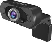 Exilien Full HD 1080P Webcam met Microfoon - Volledig Plug & Play Geen Installatie Nodig - Webcamera met Noise Cancelling Technologie - USB Camera voor Mac PC / Windows Computer - 100 Graden 