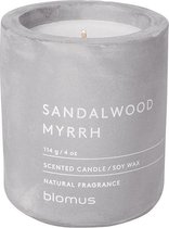 FRAGA geurkaars Sandelwood Myrrh (114 gram) - Set/4 stuks