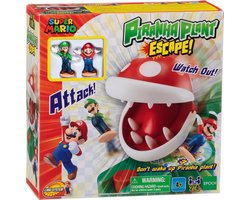 Super Mario Piranha Plant Escape - Spannend bordspel met 2 figuren