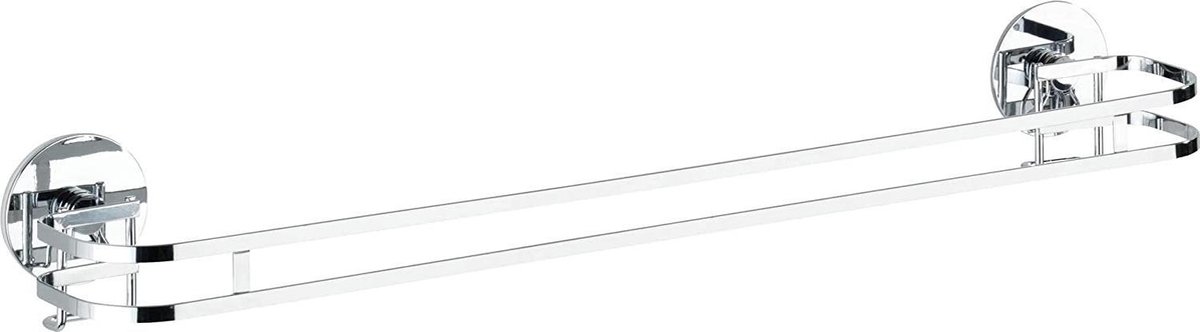 Wenko Handdoekhouder Turbo-loc-systeem 52 X 8,5 Cm Rvs Zilver