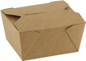 Take away doos "S", 500ml, 11x9x5cm, verpakt per 50 stuks