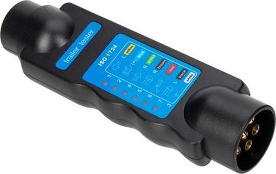 Auto & aanhanger stekkerdoos tester 7 polig, 12 volt | bol.com