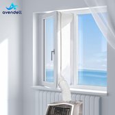 Avendell Premium Airco Raamafdichtingskit – Efficiëntere Airconditioning – Afvoerslang Mobiele Airco – Beter voor Milieu – Houdt Insecten Buiten – 400 cm