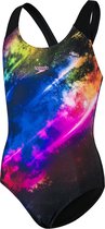 Speedo Badpak - Meisjes - zwart,paars,blauw