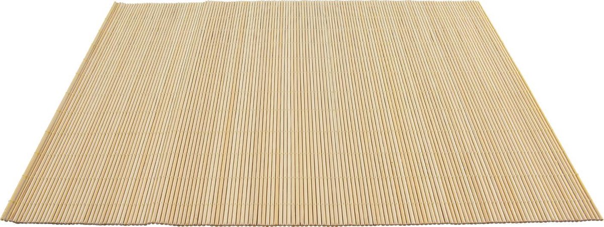 Bamboe Placemats - 4 stuks -30 x 40cm - Anti-slip -Hittebestendig -Onderhoudsvriendelijk - Onderzetters - Tafeldekken - Tafelbenodigdheden