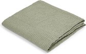 Bedsprei - Wafeldeken - Fine Home - 240x260 - Groen