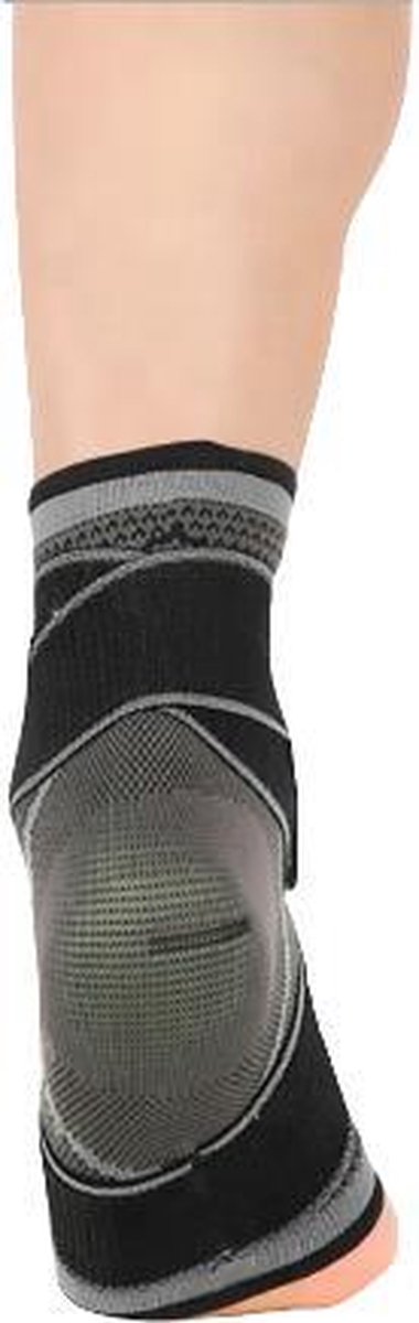 Enkelbrace - Enkel Bandage - Voet brace - Enkel Brace - Enkelsteun - Enkelondersteuning - Neopreen - Comfort fit - Zwart - Universeel - Valt groot — afbeelding 3