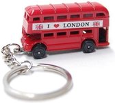 Akyol - Engeland sleutelhanger - Londen bus sleutelhanger - Dubbeldekker - Stadsbus - London reisgids - Engeland sleutelhanger accessoires - Gifts - Cadeaus