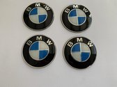 Set van 4 BMW naafdop stickers - embleem - 67mm