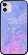 iPhone 11 Hoesje TPU Case - Purple and Pink Water #ffffff
