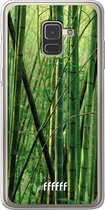 Samsung Galaxy A8 (2018) Hoesje Transparant TPU Case - Bamboo #ffffff