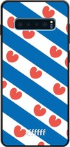 Samsung Galaxy S10 Hoesje TPU Case - Fryslân #ffffff