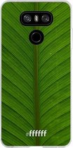 LG G6 Hoesje Transparant TPU Case - Unseen Green #ffffff