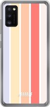 Samsung Galaxy A41 Hoesje Transparant TPU Case - Vertical Pastel Party #ffffff