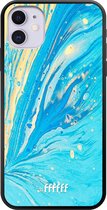 iPhone 11 Hoesje TPU Case - Endless Azure #ffffff