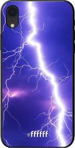 iPhone Xr Hoesje TPU Case - Thunderbolt #ffffff