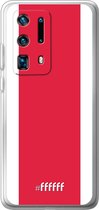 Huawei P40 Pro+ Hoesje Transparant TPU Case - AFC Ajax #ffffff