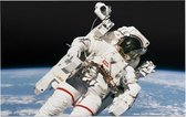 Bruce McCandless first spacewalk (ruimtevaart) - Foto op Forex - 150 x 100 cm