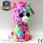 Roze Paars Groene Pluche Unicorn Eenhoorn Gevlekt 20 CM