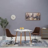 Eetkamerstoelen 2 stuks (Incl LW anti kras viltjes) - Eetkamer stoelen - Extra stoelen voor huiskamer - Dineerstoelen - Tafelstoelen - Huiskamer stoelen