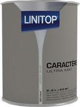 Linitop Caractère Ultra Mat muren & plafonds - Old School 2.5L - Binnen