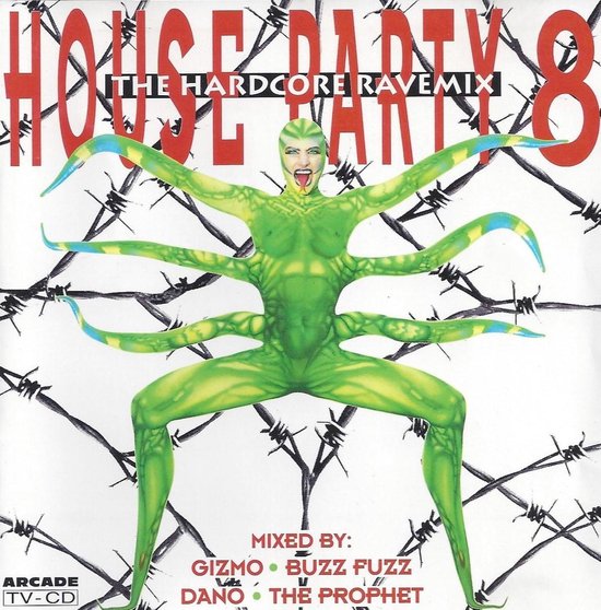 8㎝ CD　 THE ALWAYS 　 PARTY House Party 8 - The Hardcore Ravemix - Electronic CD - 1993 | bol