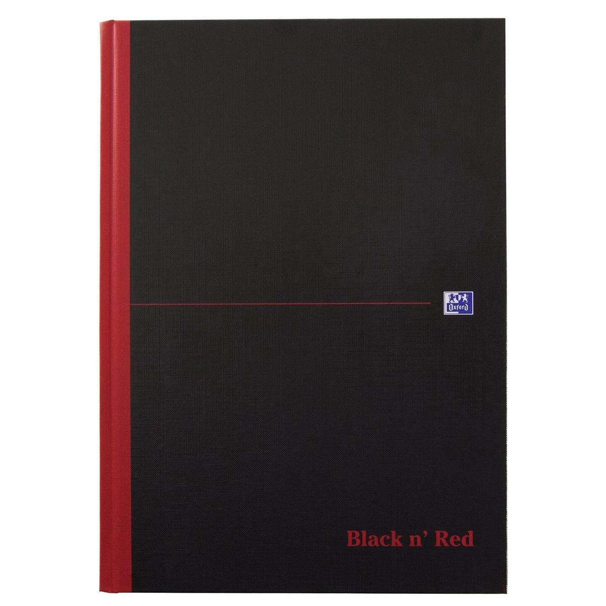 Oxford Business Journal Black 'n Red A4