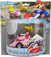 Mario Kart Pull-Back Racers Peach kart