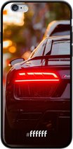 iPhone 6 Hoesje TPU Case - Audi R8 Back #ffffff