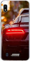 Samsung Galaxy A10 Hoesje Transparant TPU Case - Audi R8 Back #ffffff