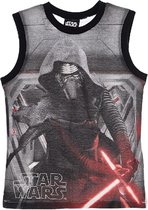Star Wars - Singlet - Kylo Ren - Model "Kylo Ren Combat Ready!" - Zwart / Grijs / Wit - 104 cm - 4 jaar
