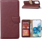 Xssive Hoesje Voor Samsung Galaxy Note 20 - Book Case - Bruin