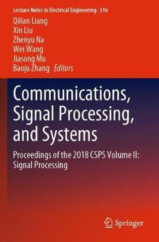 Communications Signal Processing and Systems | 9789811365065 | Boeken ...