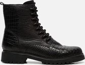 Tamaris Veterboots zwart - Maat 36