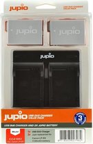 Jupio Kit: 2x Battery LP-E8 1120mAh + USB Dual Charger