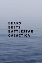 Bears, Beets, Battlestar Galactica