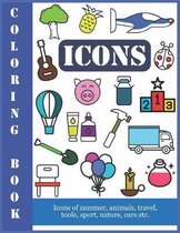 Coloring Book Icons