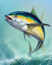 Tuna Fishing - 2020 One Year Weekly Planner: Blue Fin Tuna the Sport Fisherman's Dream - Daily Weekly Monthly View - Pretty Nifty Calendar Organizer -