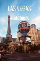 Las Vegas Notebook: A cool Las Vegas Photo Cover Notebook - Journal - Planner - Diary - Travel Notebook - 6x9 - 120 Pages - Wide Ruled Lin