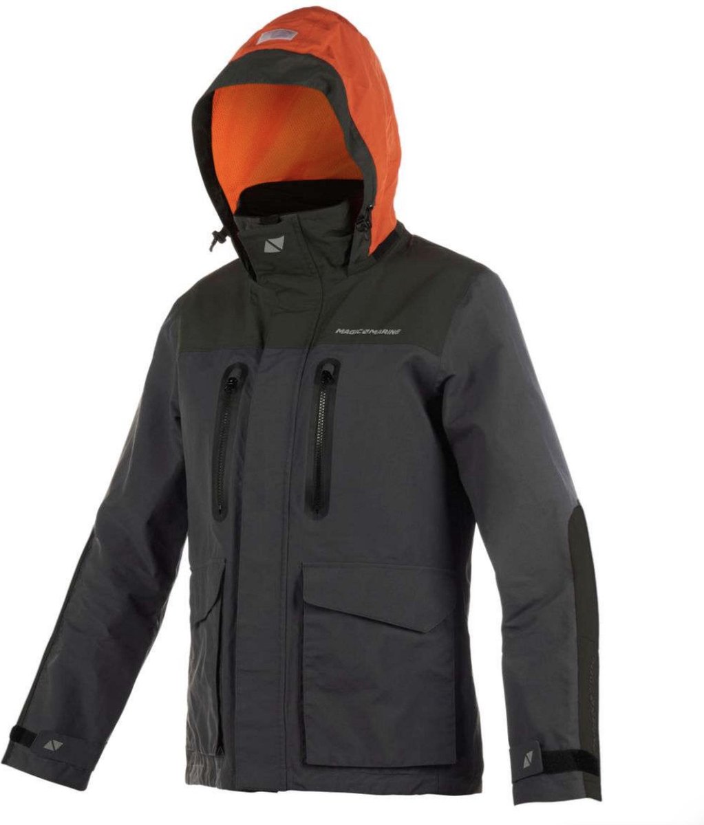 Magic Marine Zeiljas Dames Brand 2 Layer Donkergrijs Maat XS