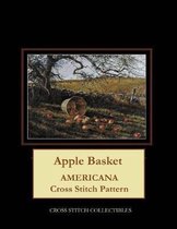 Apple Basket: Americana Cross Stitch Pattern