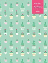 Graph Paper Notes 110 Pages: Cactus Notebook for Professionals and Students, Teachers, Architects, Scientists, Engineers, and Writers - Succulent L