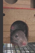 Rat House: small lined Rat Notebook / Travel Journal to write in (6'' x 9'') 120 pages